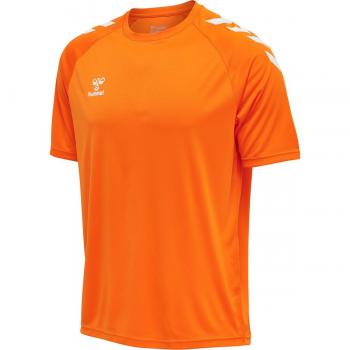 Hummel Core Poly Short Sleeve T-Shirt - Orange