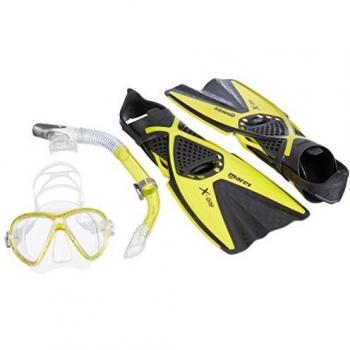 Mares Set X-One Marea Buceo, Unisex Adulto, Amarillo