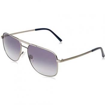 Rodenstock R1431 C Men's Silver Sunglasses 59mm Retro Pilot Style