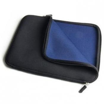 Kloner KFP0056 - Funda Cremallera de Neopreno para portátiles de hasta 12 Pulgadas, Negro