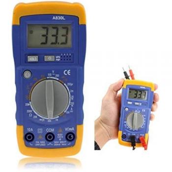 MULTIMETRO DIGITAL SATYCON Volt/Ohm/Amp 830L