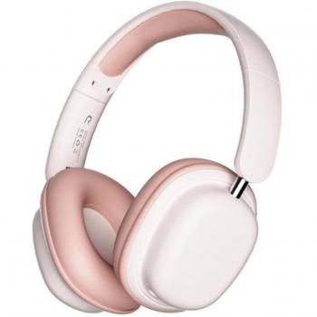 Auriculares Bluetooth Klack SY-T1 Rosa Plegables con micrófono desmontable y 20h de autonomía