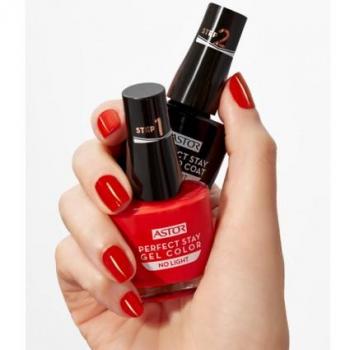 Astor Pack Gel Manicure 106 My Heart - Paso 1 y Top Coat - Paso 2