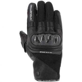 V quattro design spider evo 18zguantes para hombre color negro talla m
