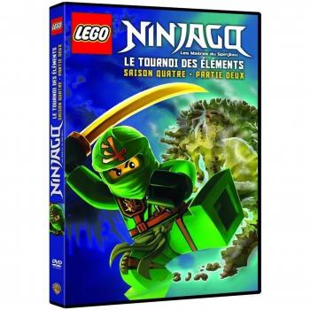 LEGO Ninjago, Les maîtres du Spinjitzu - Saison 4 - Le tournoi des éléments - Partie 2 [Francia] [DVD]