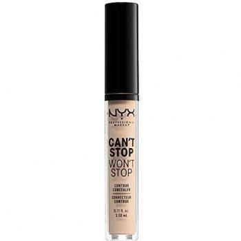 NYX Professional Makeup Can't Stop Won't Stop Liquid Concealer Shade 02 Alabaster 3.5 ml