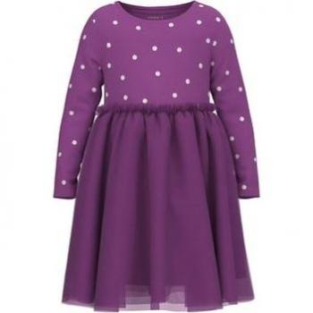 Vestido Nmfofelia Jacinto Violeta 86 - Diseño elegante, color violeta, ideal para niñas