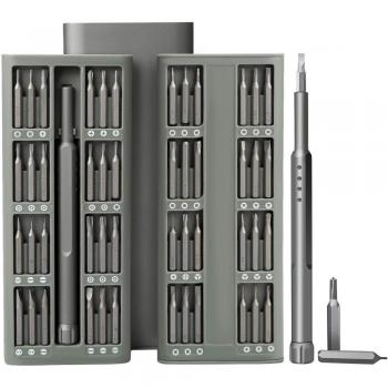 SOONAN 48 en 1 destornilladores de precisión iphone herramienta magnético de reparación caja de aluminio para iPhone, macbook pro,smartphone, iPad, PC, cámaras, juguetes electrónicos, relojes