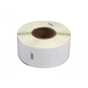 Etiquetas Térmicas Blancas Genéricas Compatibles con Dymo 99016, 19mm x 147mm, Rollo de 150 Etiquetas