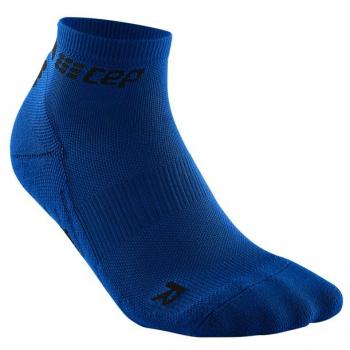 CEP The Run Compression Socks Low Cut for Men - Blue, Size III (M)