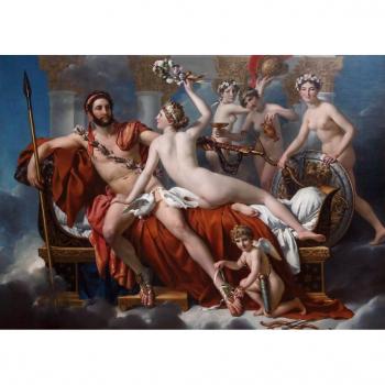 Puzzle 24 Piezas - Marte Desarmado por Venus de Jacques-Louis David, 1824