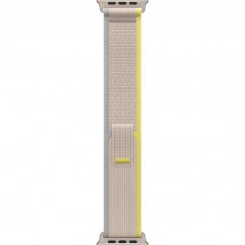 Correa Apple Loop Trail amarilla/beis para AppleWatch de 49 mm - Talla S/M.