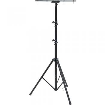 Trípode Telescópico ST 302 para Proyectores de Construcción - Altura Ajustable hasta 3m, Carga Máxima 20kg, Estructura Estable con Absenkautomatik
