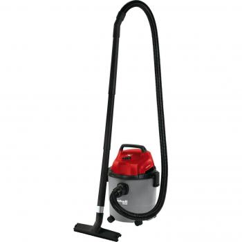 Einhell TC-VC 1815 Aspiradora de tambor Seca y húmeda 1250 W 15 Litros Negro, Gris, Rojo