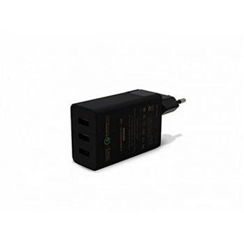 3Go ALIMENTADOR HOGAR USB 1QC+2USB