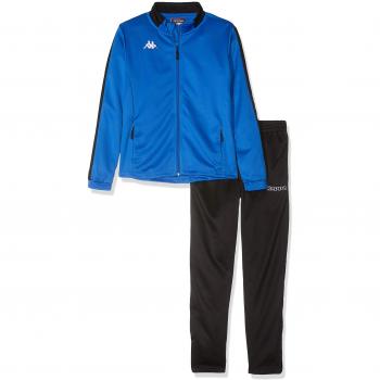 Kappa SALCITO TKS Chándal, Niños, Azul/Negro, 14Y
