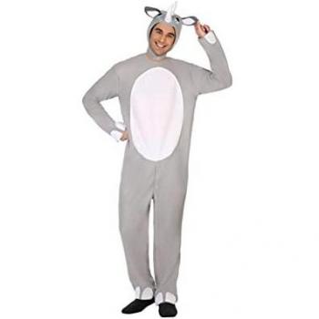 Disfraz de Rinoceronte para Adultos M/L - Color Gris