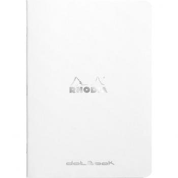 Cuaderno A5 Rhodia Classic Dot (puntado) - Blanco