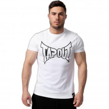 Tapout Men's Basic Lifestyle T-Shirt - White, XXL