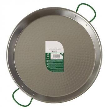 Sartén para paella San Ignacio X La Dehesa pulida 38 cm, capacidad para 8 raciones