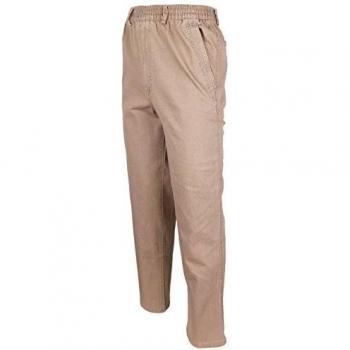 Cuadros Line - Pantalones de deporte, contiene avispas Pantalones vaqueros, stretch) Jeans - 5 colores tamaño m hasta 5 X l Beige