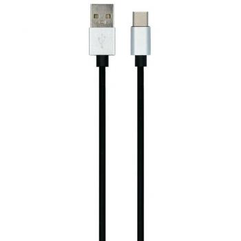 Cable USB 2.0 Tipo C Carpoint 1 metro negro