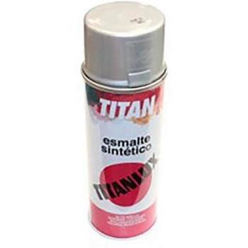 Esmalte Sintético Brillante Titanlux en Spray, Color Plata, 200ml