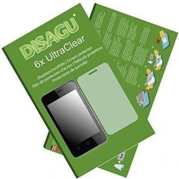 Conjunto de 6 láminas protectoras de pantalla Ultra Claras para Alcatel OneTouch Pixi 3 3,5 Zoll