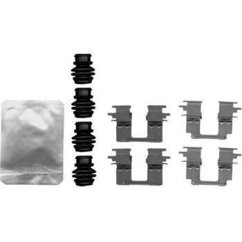 Kit de accesorios para pastillas de freno HELLA 8DZ 355 206-021 compatible con MITSUBISHI ASX SUV, OUTLANDER 3, MAZDA 6 Berline, 6 Break y CIT