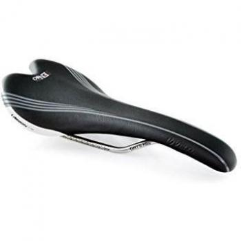 Asiento velo Titanio Negro prostati sch205g 274 x 126 mm Bicicleta