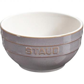 Staub - Cuenco redondo de cerámica resistente, apto para lavavajillas y microondas
