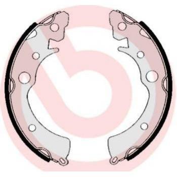 Juego de zapatas de frenos BREMBO S 28 505, kit de frenos de tambor