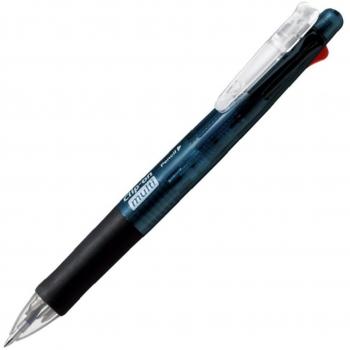 1 paquete de bolígrafos P-B4SA1-BK en negro. bolígrafo multifunción Zebra con clip