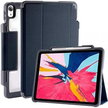STM Dux Plus Case with Apple Pencil Storage for iPad Pro 11 - Midnight Blue