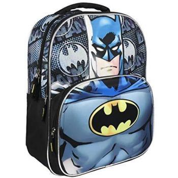 ARTESANIA CERDA Mochila Escolar 3D Batman, Gris