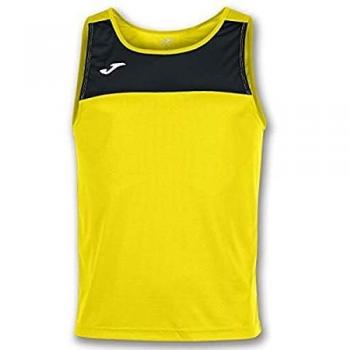 Joma Race Camisetas Caballero, Hombre, Amarillo-Negro, XXL