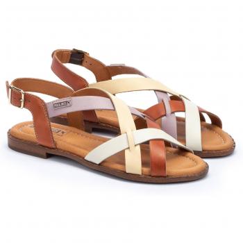 Pikolinos Sandalia Plana de Piel Algar W0X-0556C2 para Mujer