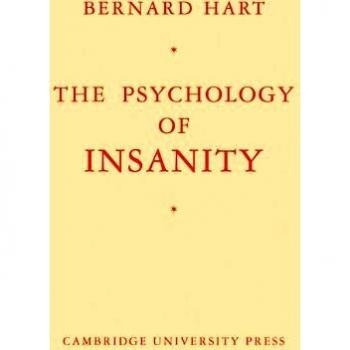 La Psicología de la Locura - Bernard Hart, Edición en Rústica, Cambridge