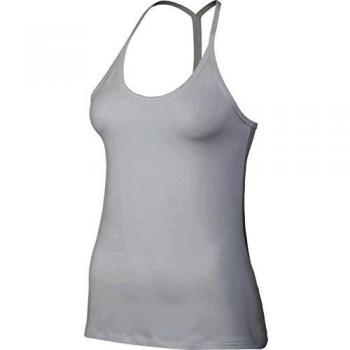 Nike W Nk Tank Slim Strappy Camiseta sin Mangas, Mujer, Blanco