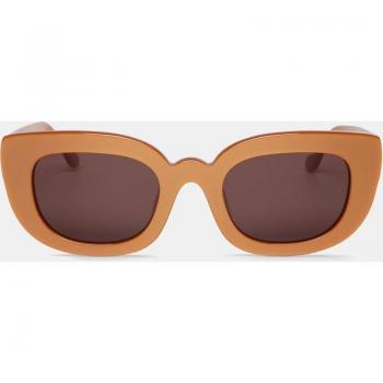 Mr. Boho Shumikita BEI55-08 Women's Sunglasses Brown Size 49