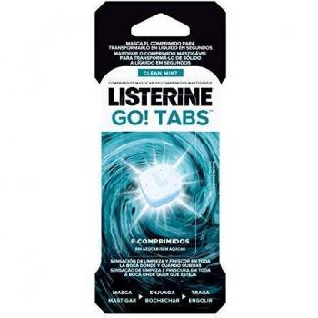 LISTERINE GO BLISTES TABS 8 UNIDADES