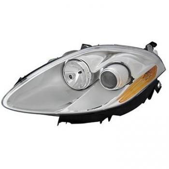 Faro delantero gris humo H1/H1 con intermitente izquierdo para FIAT Bravo 2 - VAN WEZEL 1629963