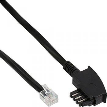 Cable de Telefonía TAE-N a RJ11 (6P4C) de 20m, Accesorio InLine®