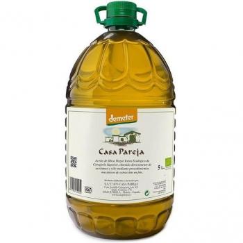 Aceite de Oliva Casa Pareja Bio Demeter 5 Litros