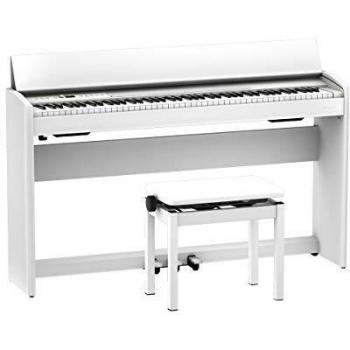 Roland F701-WH Compact Digital Piano in White Satin