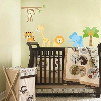 Dekorjinal, pegatinas de pared para niños dormitorio, Multicolor