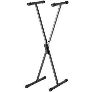 ah Stands SKS01 - Soporte para teclado electrónico, color negro