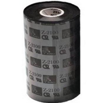Cinta de cera Zebra 2100, 252 x 64mm, compatible con impresoras Zebra, longitud de 91 metros