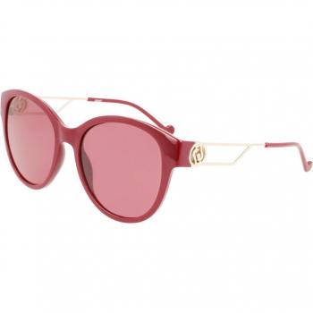 Liu Jo LJ762SR Col. 601 Unisex Oversize Sunglasses Red Size 56