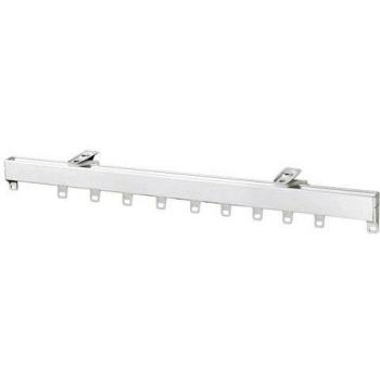 RIEL CHYC 5431600 Riel Aluminio P950 Sin Cordon 1,50 Metros Blanco, Metal